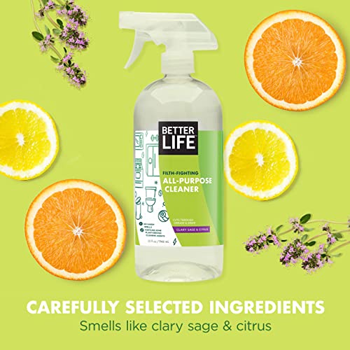 BETTER LIFE All Purpose Cleaner, Multipurpose Home and Kitchen Cleaning