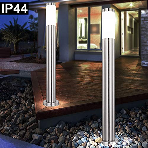 Smart RGB LED Außen Steh Leuchte dimmbar Edelstahl Garten Beleuchtung Stand Lampe steuerbar per App Sprache Handy – Bild 5