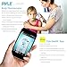 PyleHealth Bluetooth Ear Digital Thermometer - Portable Professional Electronic Wireless Medical Temperature Measurement Tool Uses Infrared - Safe for Baby Kids Children Adult Use - PHTM10BTGR (Gray)