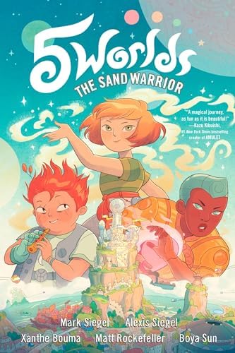 5 Worlds Book 1: The Sand Warrior: (A Graphic Novel): Siegel, Mark