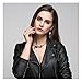 EVBEA Choker Snake Necklace Gothic Statement Collar Necklaces for Women (Black)