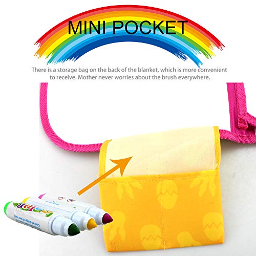 image for Tigerhu Water Doodle Drawing Cloth Book Magic Kids Toys Mess Free Colo