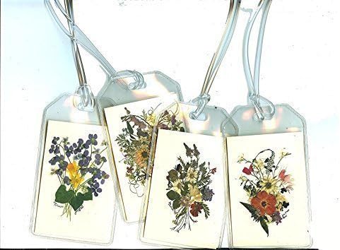 Luggage tag for the gardener. Great for luggage, gym bags, diaper bags brief cases - anything that needs an ID attached. add your ID 4 different designs to choose from.