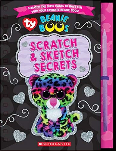 Livres Couvertures de Scratch and Sketch Secrets (Beanie Boos: Scratch Art Book) (Inglés) Encuadernación en espiral – 26 febrero 2019