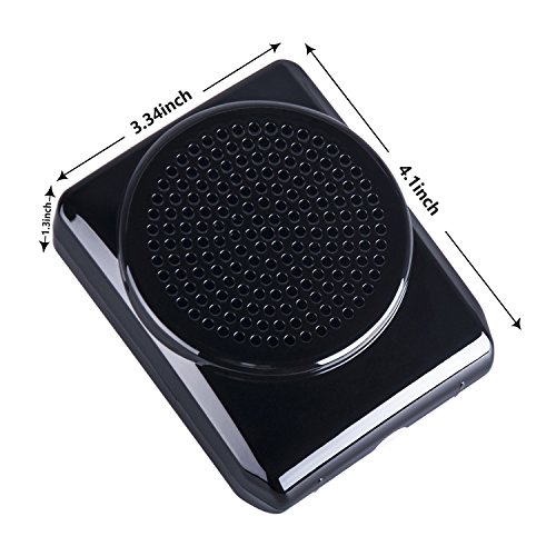 DuaFire Voice Amplifier Portable Microphone with Waistband for