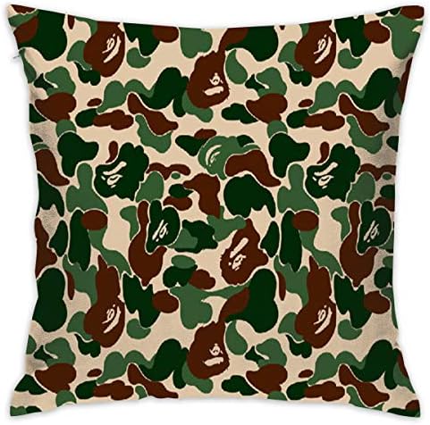 Life department store Bape Art Soft Decorative Cushion Cover and Pillow 18 X 18 inch