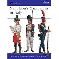 Napoleon's Campaigns in Italy (Men-at-Arms) book cover Napoleon's Campaigns in Italy (Men-at-Arms) book cover