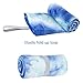 Limber Stretch Hot Yoga Towel - Non Slip, Sweat Absorbent and Fast Drying Skidless Mat Towel for Bikram, Ashtanga and Vinyasa Yoga 24x72