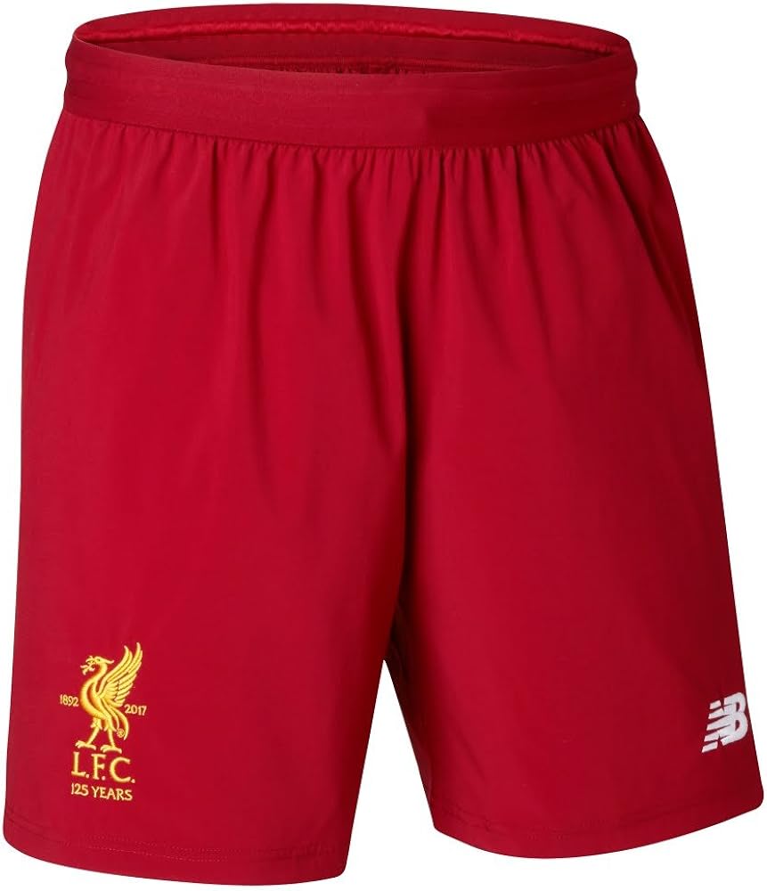 New Balance Liverpool Fc Junior Home Shorts Red Junior Xl Amazon Co Uk Clothing