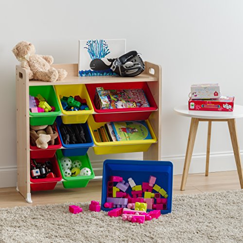IRIS USA Storage Bin Rack with Shelf,3Tier,596354 Pricepulse