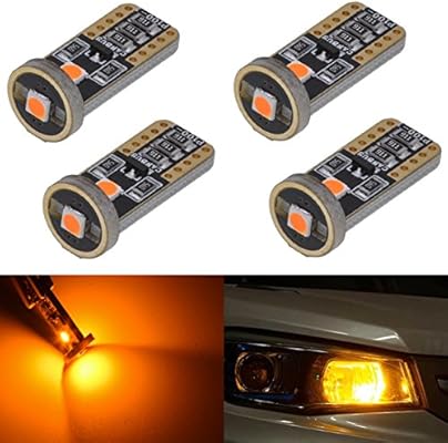 SUPER BRIGHT Amber Yellow LED Side Marker Sidemarker Bulbs T10 901 904 906 912