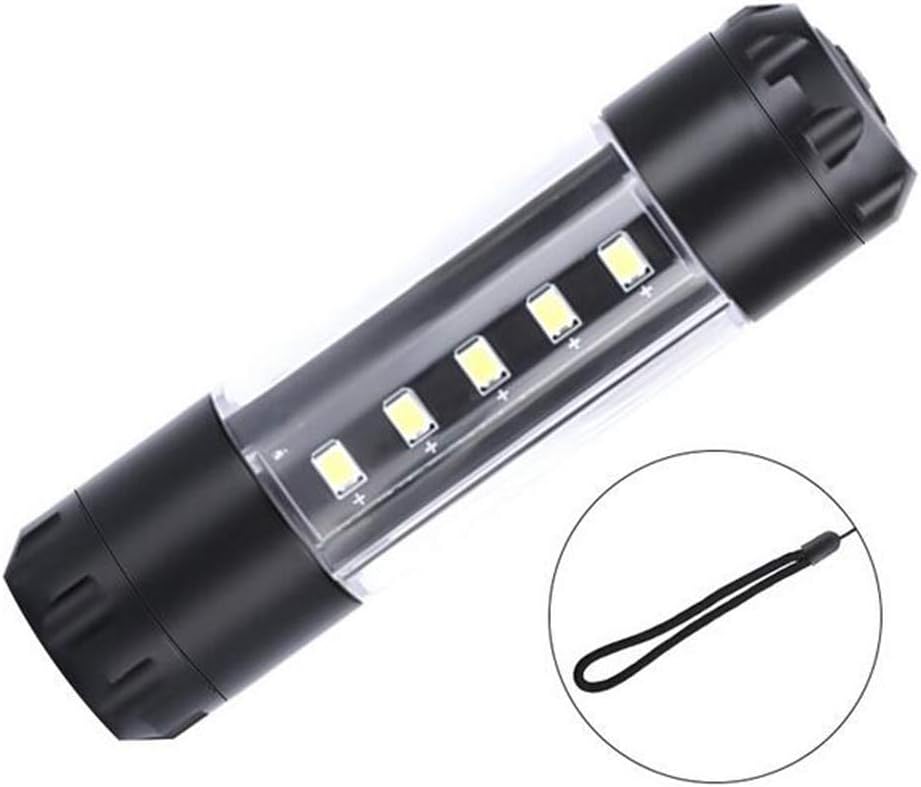 LAIABOR Waterproof LED Portable Mini Light Flashlight COB Flashlight Outdoor Camping Searchlight