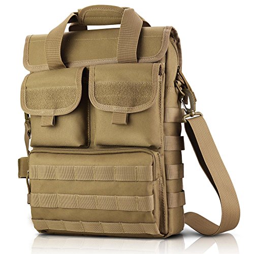 Tactical Briefcase Military Laptop Messenger Bag Computer Shoulder Bag