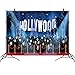LB Hollywood Backdrop Red Carpet Photo Backdrop for Photoshoot 7x5ft Vinyl Movie Awards Night Ceremony Birthday Party Event Dress-up Portraits Photo Booth Backdrop