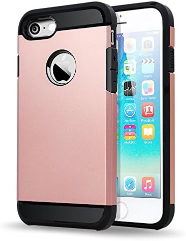 iPhone 7 Protective Cell Phone Case By Class Electronics – Dual Layer Shockproof, Scratch Resistant, Protective Construction - Stylish Design – Steady Nonslip Grip