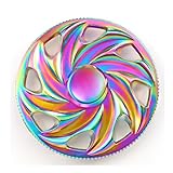 Fidget Spinner Ultra Durable Wheel Spinner Fidget Toy Stress Reducer Bearing Anxiety Relief EDC Toys for ADD, ADHD Anxiety Autism Boredom Stress Focus Children and Adults (Rainbow-17)