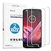 OMOTON Moto Z2 Play Screen Protector [2-Pack] Tempered Glass Screen Protector for Moto Z2 Play 5.5