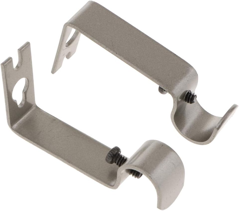 Amazon De B Blesiya 2 Stk Wandhalter Wandhalterung Trager Halter Fur Gardinenstange Vorhangstange