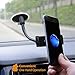 Cuxwill Windshield Car Mount Holder, 360 Degree Rotating Flexible Gooseneck Phone Holder Cradle For iPhone 7Plus/7 6s Plus/6 5 And More