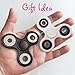 [2-Pack] Tri Fidget Spinner Pocket Toy Prime Set with High Speed Ceramic Bearings Si3N4. Finger Figit Best Hand Stress Reduce for Kids Adult, Relief ADHD, EDC, Autism, Black/White, 2 Pouches by Homy