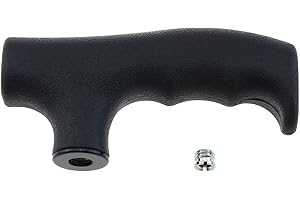 LUORNG SLR Monopod 129x65x30mm Hiking Material Crutch Head Plastic Handle Monopod Black Handle Adapter Monopod Accessories Co