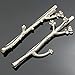 RechicGu Silver Plated Chic 4Pcs Christmas Tree Branch Hair Pin Headband Dress Snap Barrette Clip Fascinator