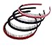 STHUAHE4PC Multicolor Protection Resin Teeth Comb Hair Hoop Hairband Headband Hair Accessories by Beauty hair (4 color)