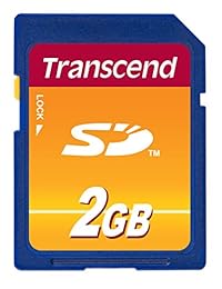 Tarjeta de seguridad digital de 2 GB de Transcend, Azul