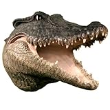 Life Size Alligator Crocodile Head w/ Teeth