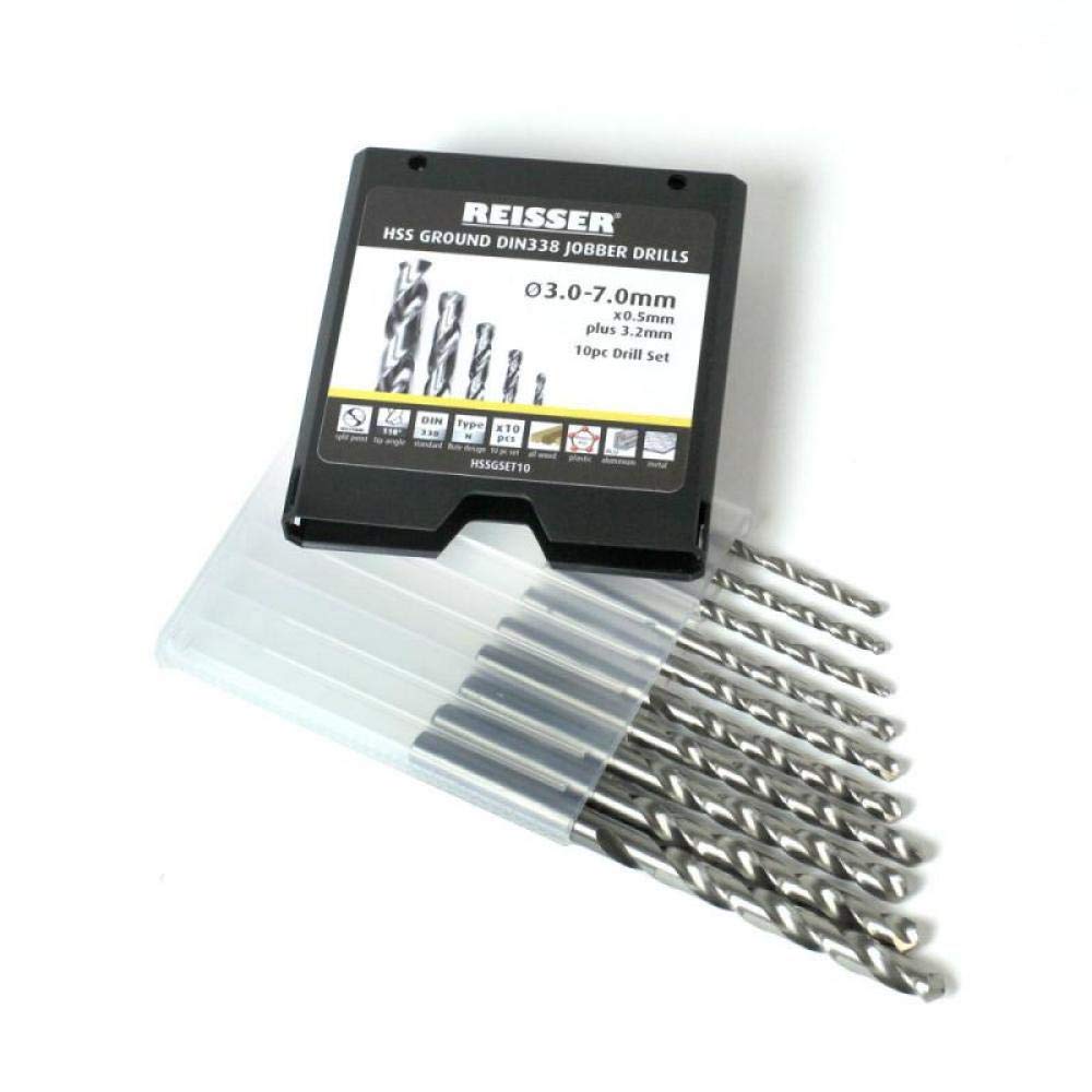 Reisser HSSGSET10 Jobber Drill Bit Set