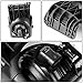 Auto Dynasty Pair of Smoked Lens Bumper Driving Fog Lights Lamps Compatible with GMC Sierra 1500 2500 3500 Pickup Truck 03 04 05 06