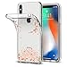 Spigen Liquid Crystal Designed for Apple iPhone Xs Case (2018) / Designed for Apple iPhone X Case (2017) - Blossom Crystal Clear