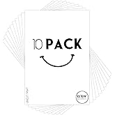 Golden State Art, Pack of 10 Uncut 13x19 White Mats Matboards, Acid Free Backing Matt Board for Photos, Frames, DIY Projects