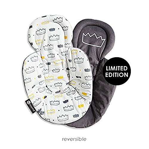 4moms Reversible Newborn Insert, Little Royal (Best Newborn Swing 2019)