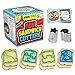 UpChefs Sandwich Cutters For kids - Create Healthy School Lunches in Minutes with These Fun Bento Lunch box Accessories - Includes Fruit and Vegetable cookie cutters for kids Plus Fun Scratch Notes