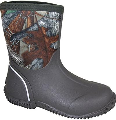 Smoky Mountain Outdoor Boots Boys Amphibian 8 Infant Brown Camo 2736