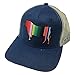ARIAT Brand Serape Bull Blue Snapback Hat - 1517327