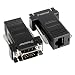 Insten 2-Pack VGA Extender to LAN CAT5/CAT6/RJ45 Network Cable Adapter primary