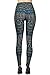 VIV Collection One Size Print Fashion Leggings, Atlantis