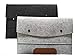 Document Holder-Felt Folder Expanding File Folder Portable Felt Holder documents Envelope Luxury Office Durable Briefcase Document Laptop Bag Paper Portfolio Case A4 Folders(2pcs)