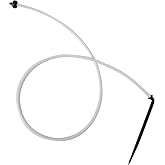 Netafim Automatic Irrigation 36-in Dripper Stake Assembly, 2 GPH, Bundle of 25 (White)