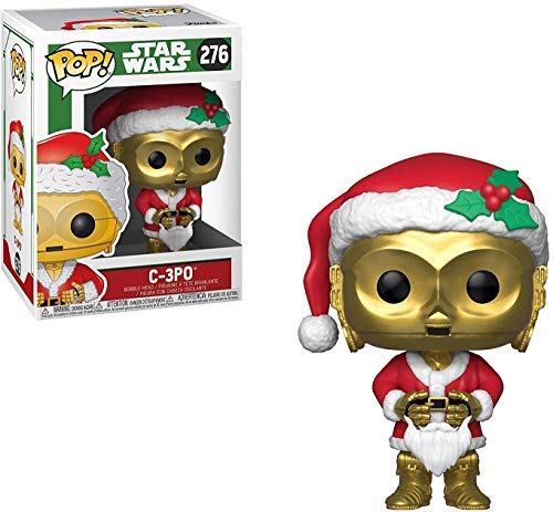 Funko Pop! Star Wars: Holiday - C-3PO as Santa Clause Vinyl Figure (Includes Pop Box Protector Case) - //coolthings.us