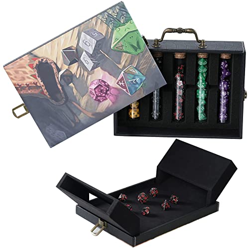 Dice Tray and Dice Tower - 3 in 1 DND Dice Rolling