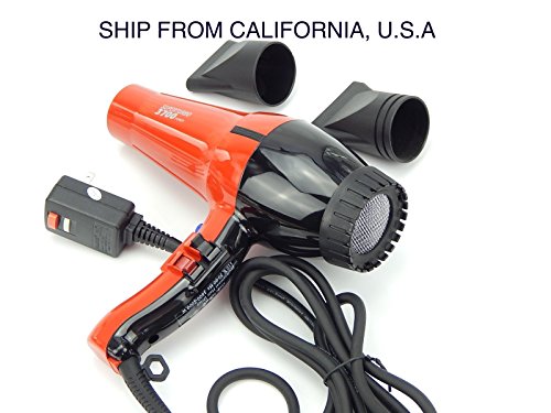 New Professional Hair Blow Dryer Nano Ionic Super Turbo 2000 Watt