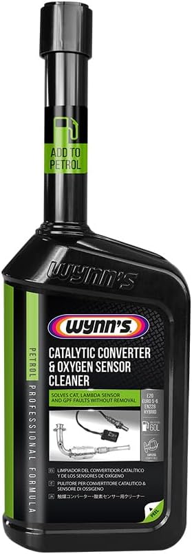 Wynn's 25692 Catalytic Converter & Oxygen Sensor Cleaner 500ml Black