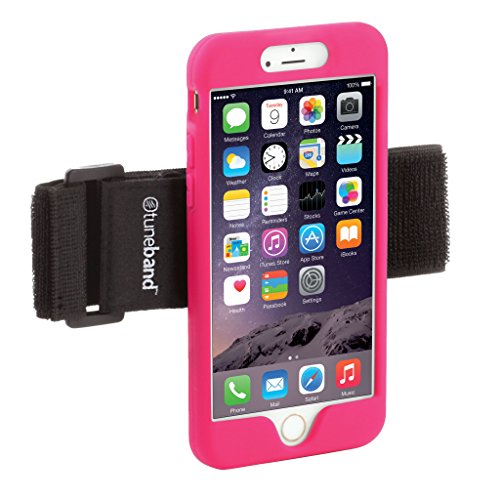TuneBand for iPhone 7 Plus, Premium Sports Armband with Two Straps and Two Screen Protectors, Pink