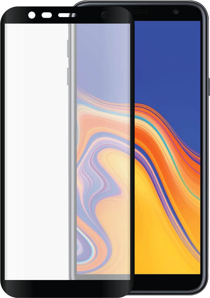 2.5D Tempered Glass for Galaxy J4+ Black
