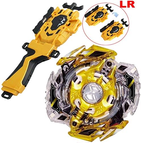 Gold LR String Launcher Grip Bey Battling Top Set Burst Blades Evolution Bey Battle Booster Starter Gyro Bay Battle Top Legend Spriggan/Spryzen 0UnderNothing Novelty Spinning Game Toy Gift for Boys