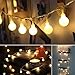 ALOVECO LED String Lights, 18ft 50 LED Waterproof Ball Lights with Remote, 8 Lighting Modes, Battery Powered Starry Fairy String Lights for Bedroom, Garden, Christmas Tree, Wedding, Party(Warm Color)