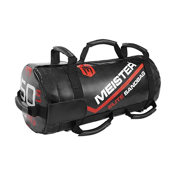 Meister 50lb Elite Fitness Sandbag Package w/ 3 Removable Kettlebells - Image 3